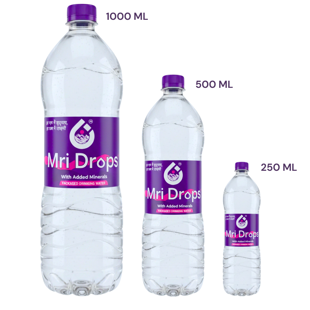 Mri Drops Premium Drinking Water - 1 Ltr - Image 2